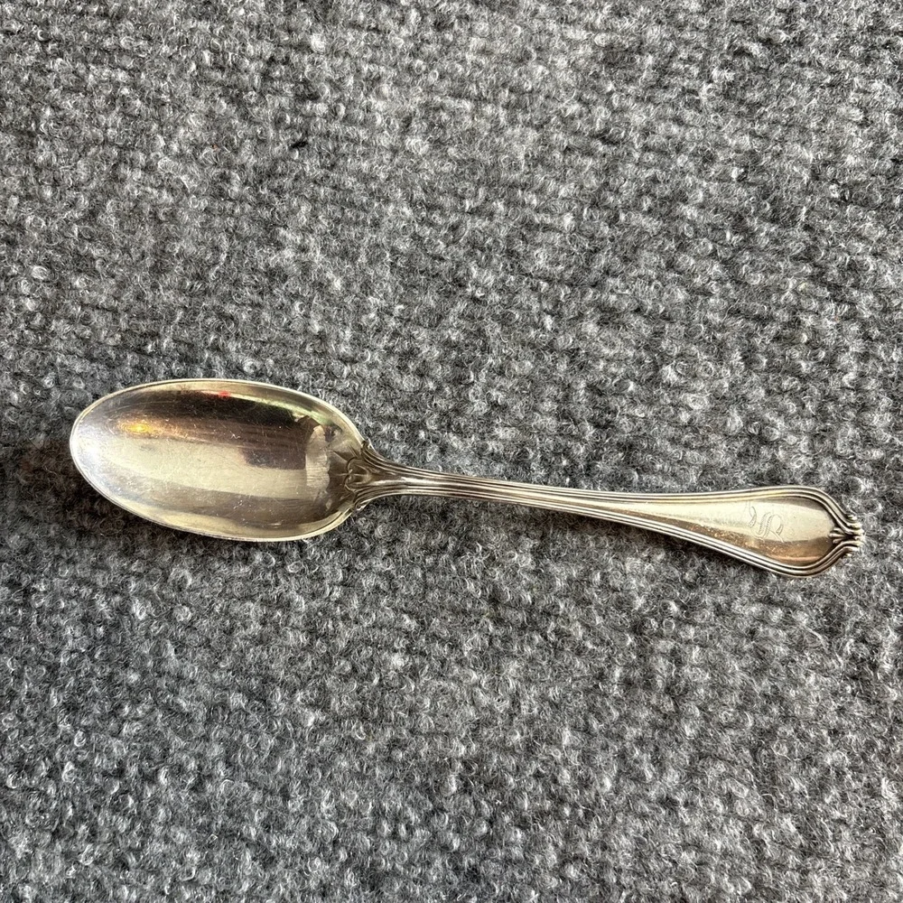Towle Paul Revere Sterling Silver Teaspoon  .925 Monogram S 1906 Pattern